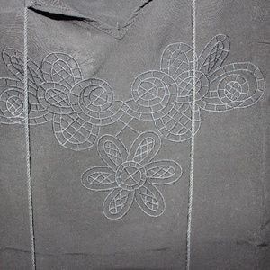 Black Tunic/Swim Suit Cover Up